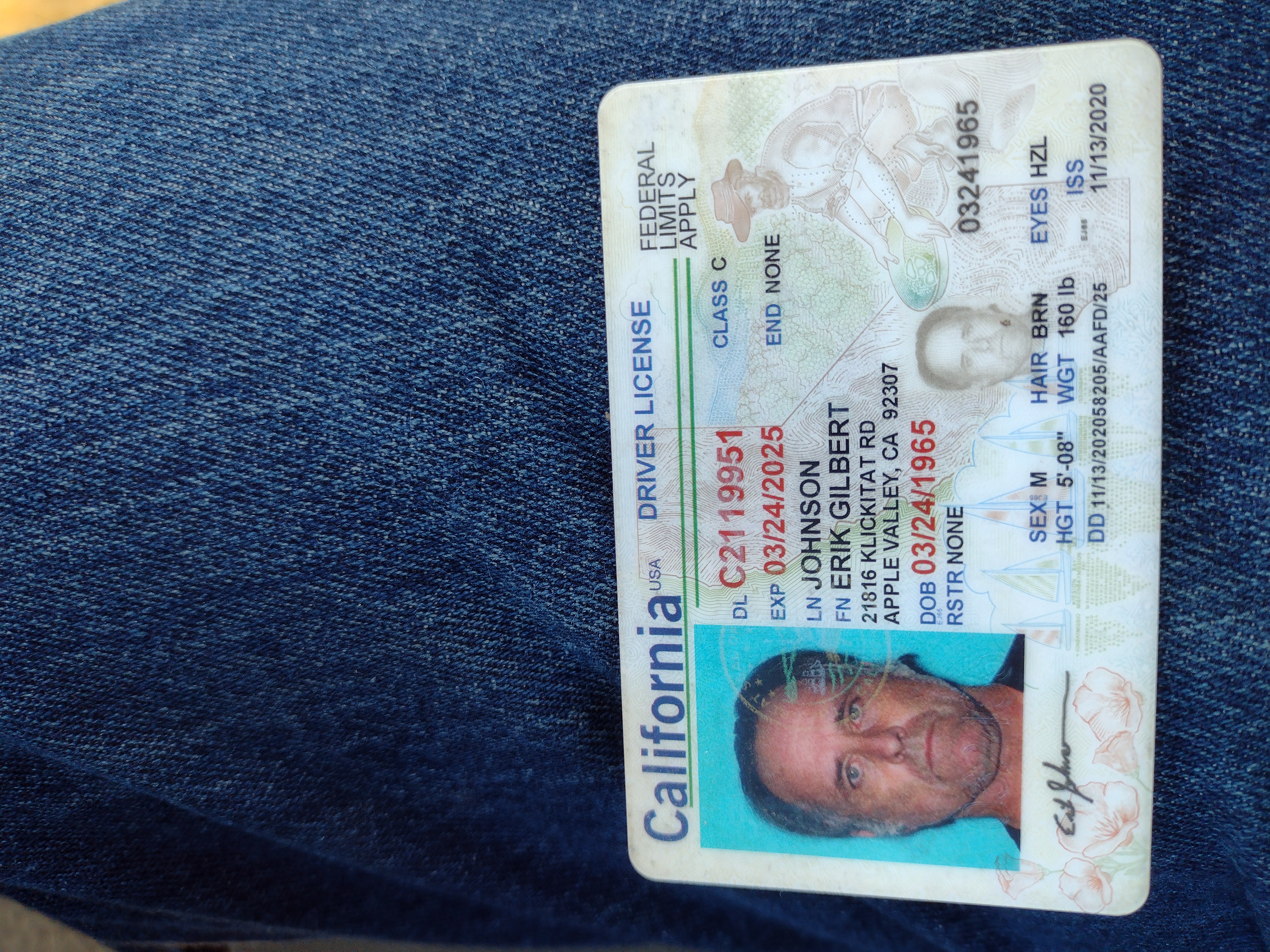 Upload a photo of your Driver's License